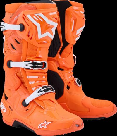 Alpinestars BOOT TECH 10 S-VENTED ORG FL/BLK/WHT