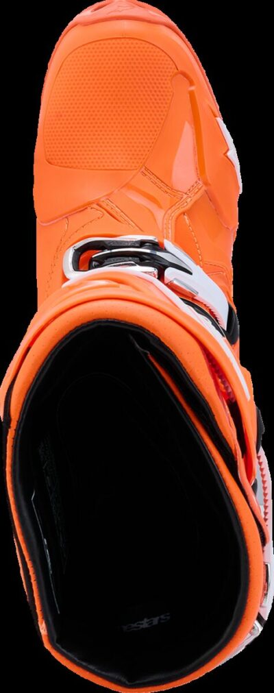 Alpinestars BOOT TECH 10 S-VENTED ORG FL/BLK/WHT - Image 3