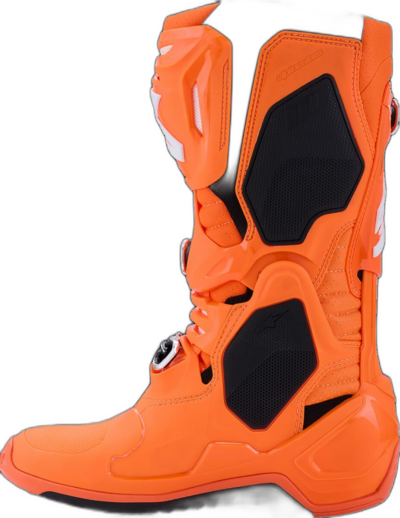 Alpinestars BOOT TECH 10 S-VENTED ORG FL/BLK/WHT - Image 7