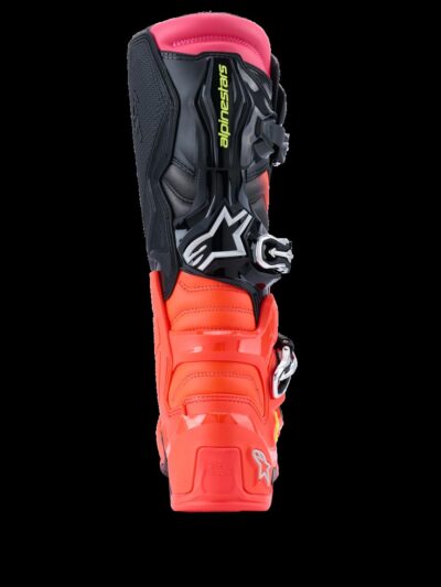 Alpinestars BOOT TECH 7 BLK/RD FLUO/PNK FLUO - Image 2