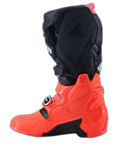 Alpinestars BOOT TECH 7 BLK/RD FLUO/PNK FLUO - Image 6