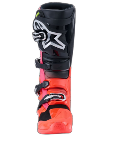 Alpinestars BOOT TECH 7 BLK/RD FLUO/PNK FLUO - Image 7
