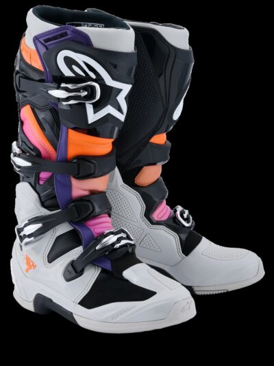 Alpinestars BOOT TECH 7 BLK/LT GY/ORG FL/MAG