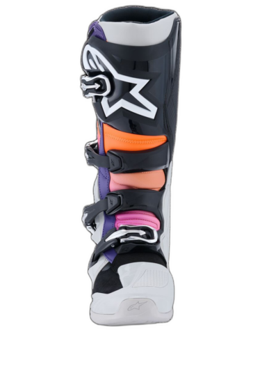 Alpinestars BOOT TECH 7 BLK/LT GY/ORG FL/MAG - Image 7
