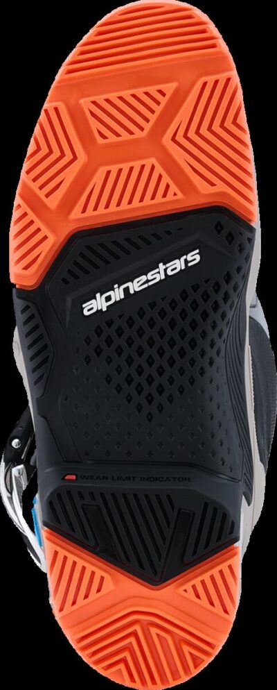 Alpinestars BOOT TECH 7 ENDURO BK/WRM GRY/ORG FL - Image 2