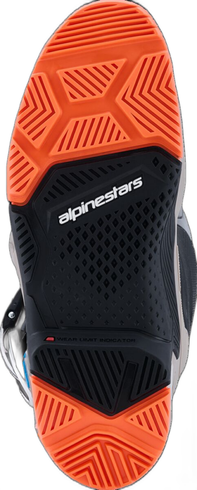 Alpinestars BOOT TECH 7 ENDURO BK/WRM GRY/ORG FL - Image 2