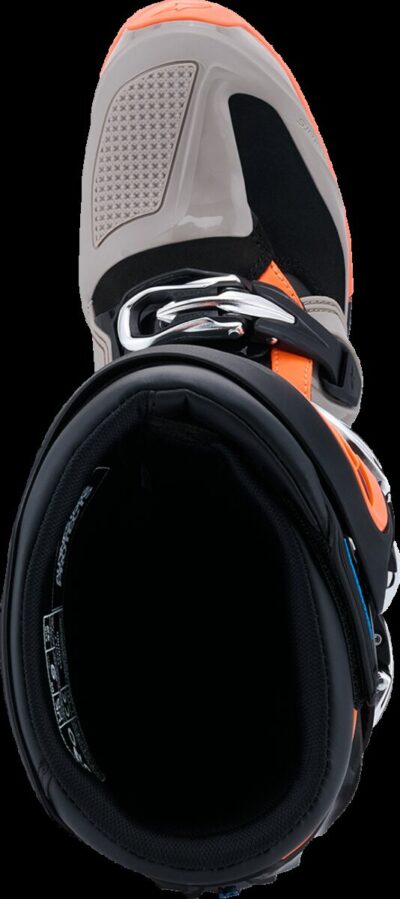 Alpinestars BOOT TECH 7 ENDURO BK/WRM GRY/ORG FL - Image 3