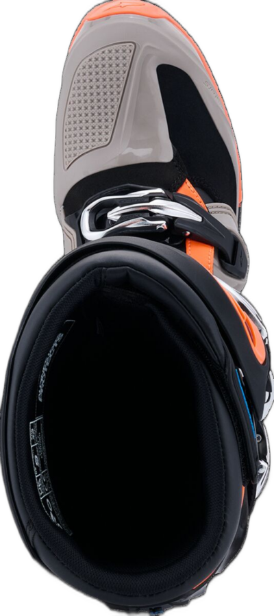 Alpinestars BOOT TECH 7 ENDURO BK/WRM GRY/ORG FL - Image 3