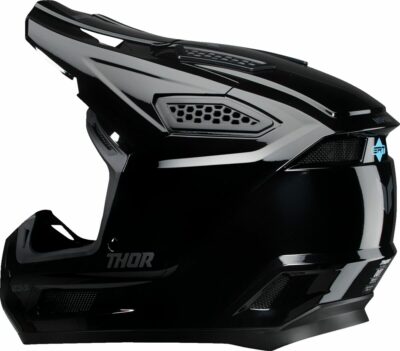 THOR Fleet Helmet - Blackout - Gloss Black - - Image 3