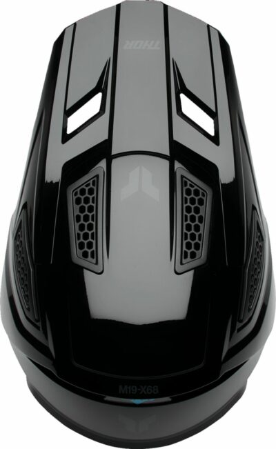 THOR Fleet Helmet - Blackout - Gloss Black - - Image 4
