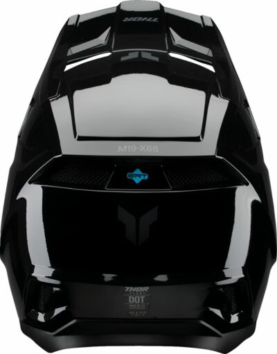 THOR Youth Fleet Helmet - Blackout - Gloss Black - - Image 2