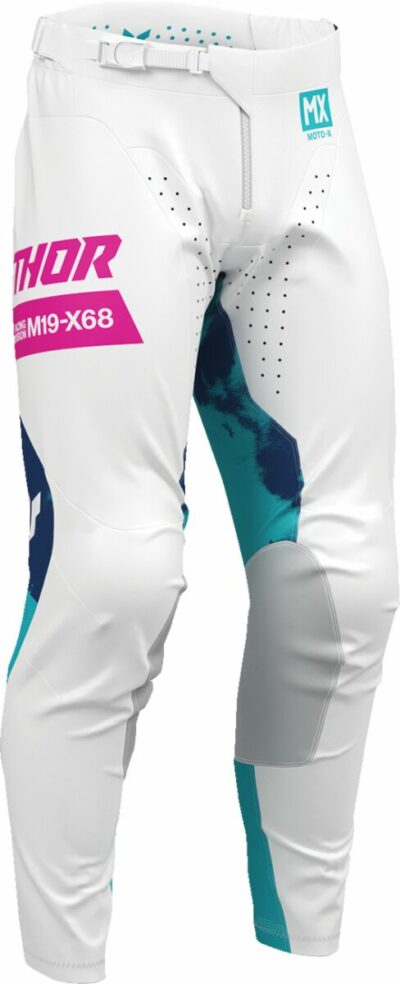 THOR PANT LAUNCHMODE BLEACH WHT/AQ