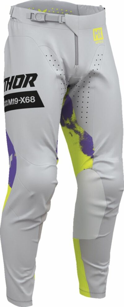 THOR PANT LAUNCHMODE BLEACH GRAY/ACID
