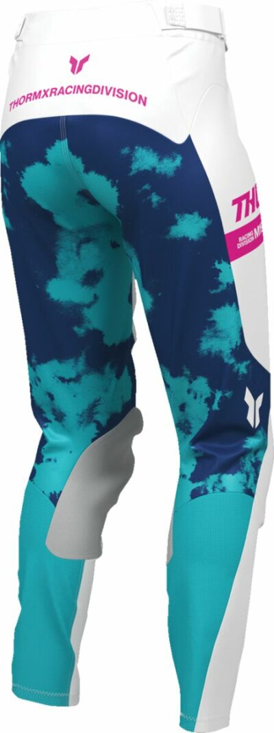 THOR PANT WMN LAUNCHMODE BLEACH WHT/AQ - Image 4