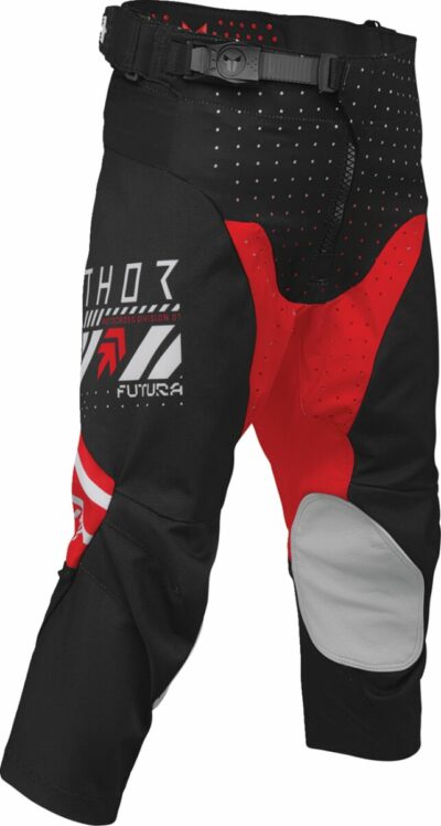 THOR PANT YTH LAUNCHMODE FUTURA BLACK/RED - Image 3