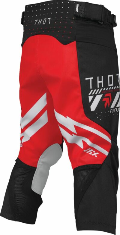 THOR PANT YTH LAUNCHMODE FUTURA BLACK/RED - Image 4