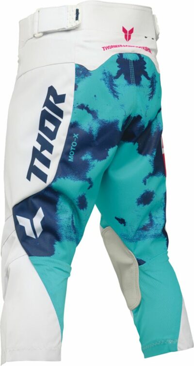 THOR PANT YTH LAUNCHMODE BLEACH WHT/AQ - Image 2