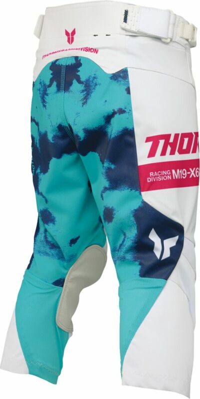 THOR PANT YTH LAUNCHMODE BLEACH WHT/AQ - Image 4
