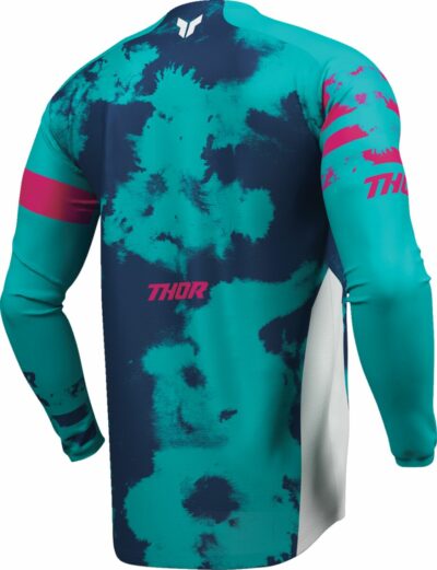 THOR JERSEY LAUNCHMODE BLEACH WHT/AQ - Image 4
