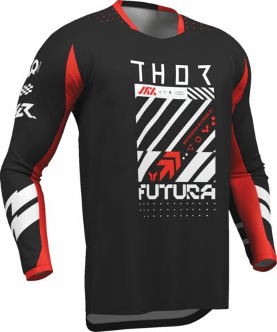 THOR JERSEY LAUNCHMODE FUTURA BLK/RED