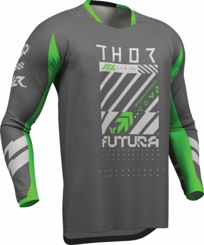 THOR JERSEY LAUNCHMODE FUTURA CHAR/GRN