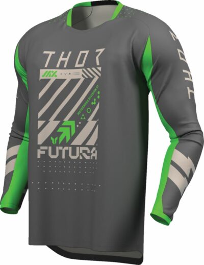 THOR JERSEY LAUNCHMODE FUTURA CHAR/GRN - Image 3