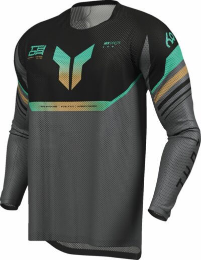 THOR JERSEY LAUNCHMODE-VENT RAPTOR BLK/CH - Image 3
