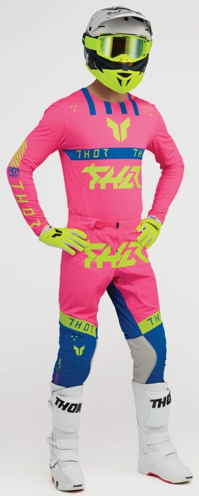 THOR JERSEYS SPORTMODE FLITE PINK/BLUE - Image 5