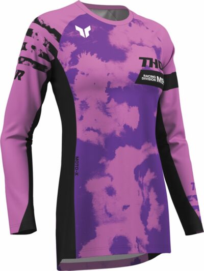 THOR JERSEY WMN LAUNCHMODE BLEACH BLK/ORC