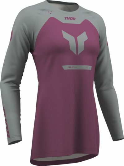 THOR JERSEY WMN RIDEMODE MENACE PUR/GY