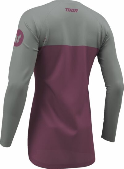 THOR JERSEY WMN RIDEMODE MENACE PUR/GY - Image 2
