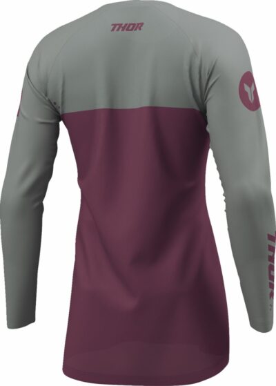 THOR JERSEY WMN RIDEMODE MENACE PUR/GY - Image 3
