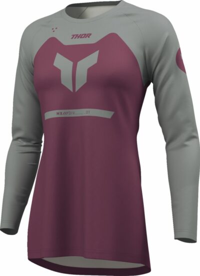 THOR JERSEY WMN RIDEMODE MENACE PUR/GY - Image 4