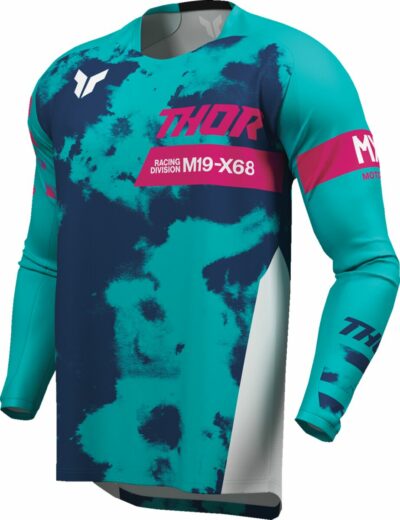 THOR JERSEY YTH LAUNCHMODE BLEACH WT/AQ - Image 3