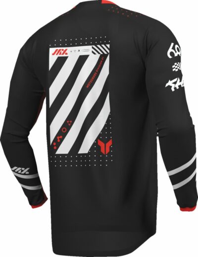 THOR JERSEY YTH LAUNCHMODE FUTURA BLK/RD - Image 2