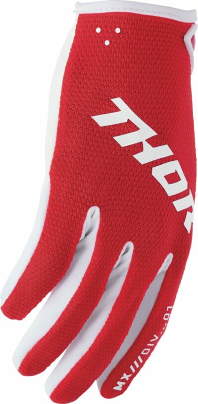 THOR GLOVES RIDEMODE STATIC RED - Image 3