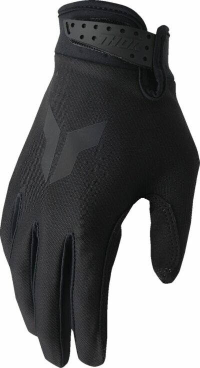 THOR GLOVES YTH LAUNCHMODE SPLIT BLACK