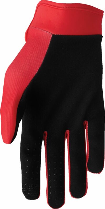 THOR GLOVES YTH LAUNCHMODE SPLIT RED - Image 2